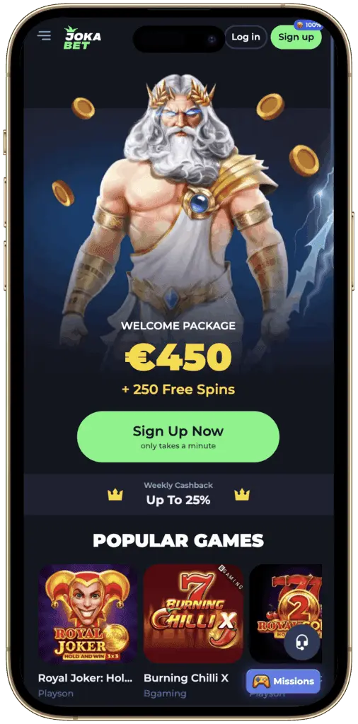 joka bet casino app